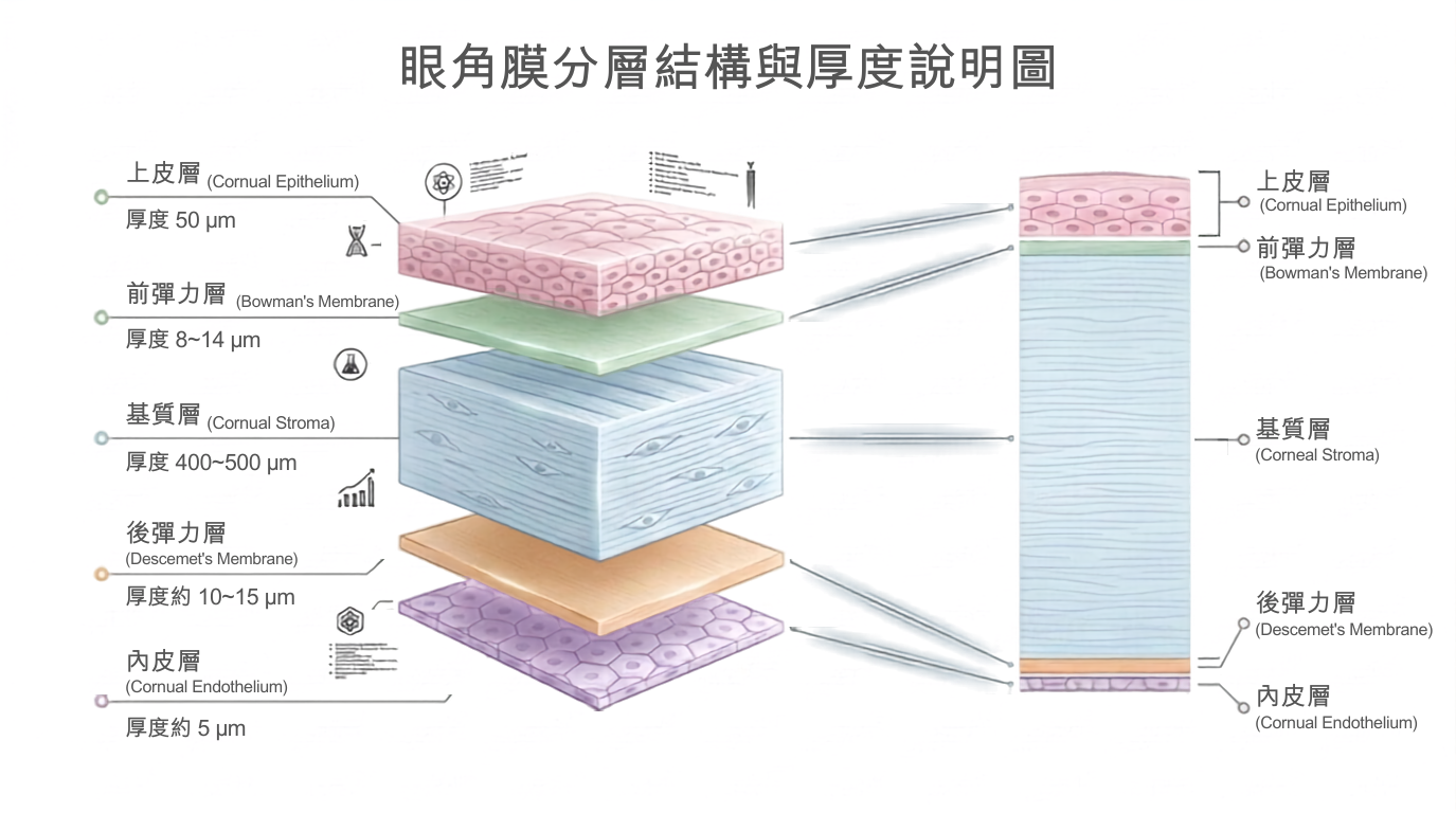 角膜結構分層